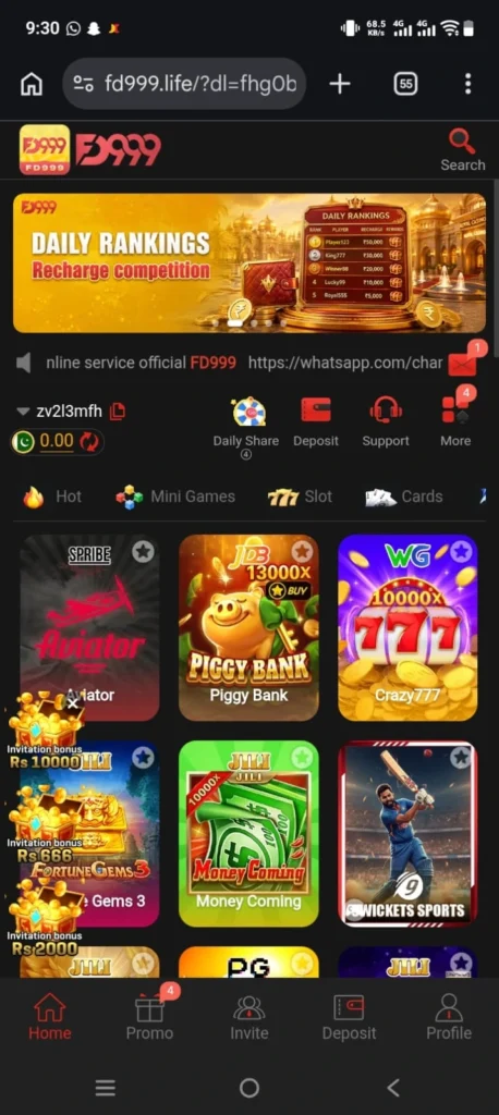 FD 999 Game 