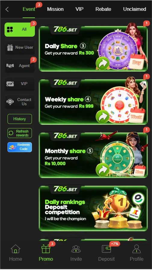 786 BET Game