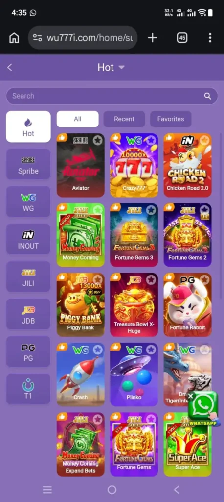 WU 777 Game