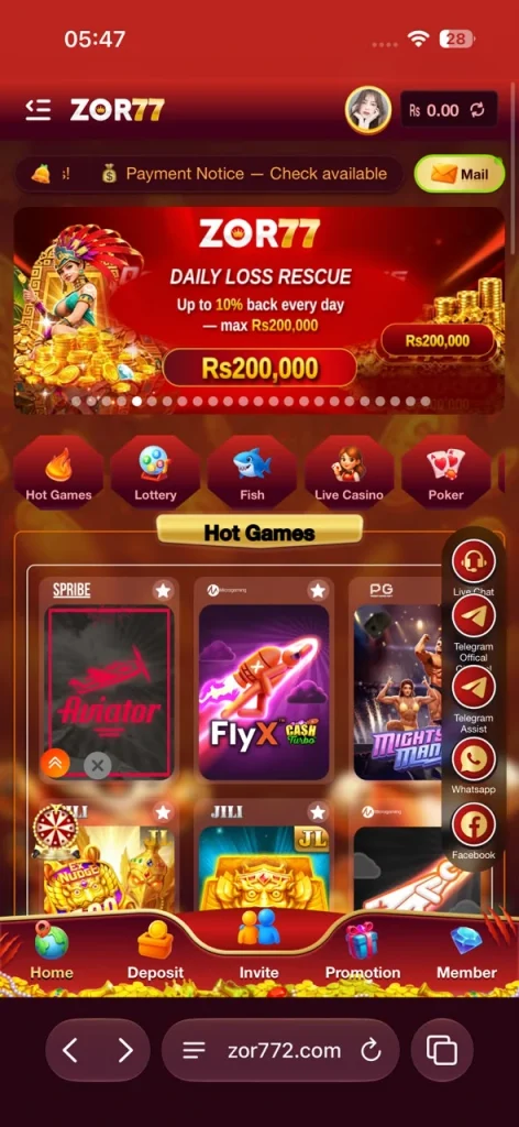 ZOR77 Game