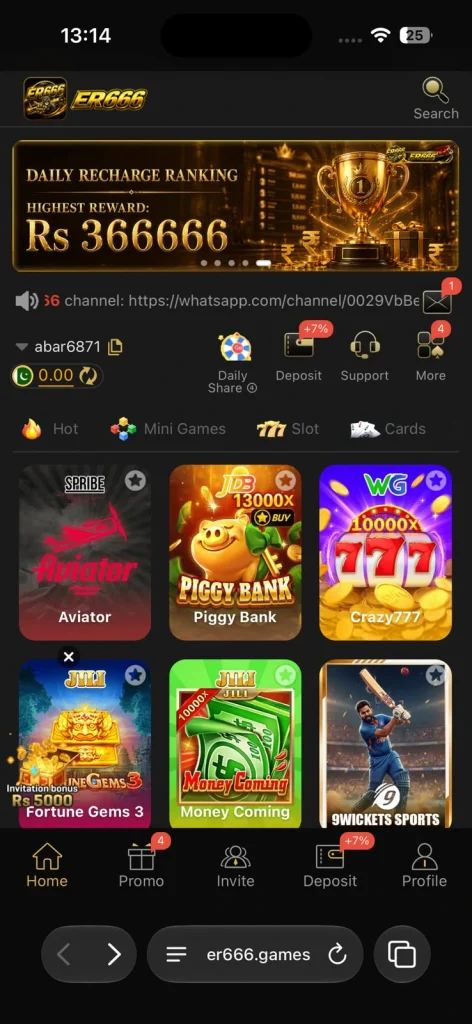 ER666 Game