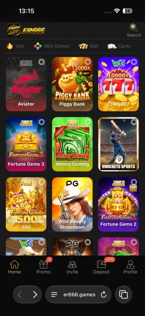 ER666 Game